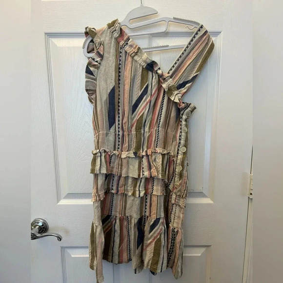 ! IRO Luren Ruffle Dress size L in us - Picture 1 of 4